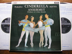 PROKOFIEV: ROMEO & JULIET SUITES / CINDERELLA SUITES    ANSERMET / SUISSE ROMANDE    SXL 2306 - 7