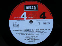 TCHAIKOVSKY: SYMPHONY No. 4   FISTOULARI / ROYAL PHILHARMONIC   PFS 4225