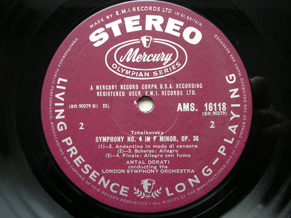 TCHAIKOVSKY: SYMPHONY No. 4   DORATI / LONDON SYMPHONY   AMS 16118