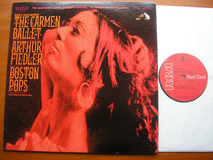 BIZET - SHCHEDRIN:  THE CARMEN BALLET     FIEDLER / BOSTON POPS ORCHESTRA     LSC 3129