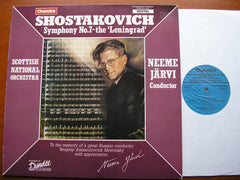 SHOSTAKOVICH: SYMPHONY No. 7 'Leningrad'   NEEME JARVI / SCOTTISH NATIONAL ORCHESTRA   ABRD 1312