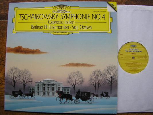 TCHAIKOVSKY: SYMPHONY No. 4  OZAWA / BERLIN PHILHARMONIC  427 354
