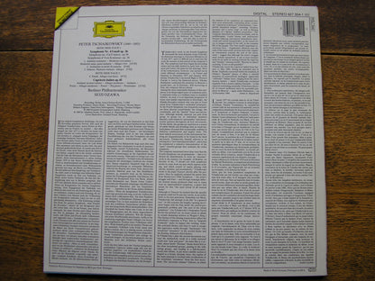 TCHAIKOVSKY: SYMPHONY No. 4  OZAWA / BERLIN PHILHARMONIC  427 354