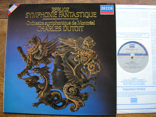 BERLIOZ: SYMPHONIE FANTASTIQUE   DUTOIT / MONTREAL SYMPHONY ORCHESTRA  414 203 1