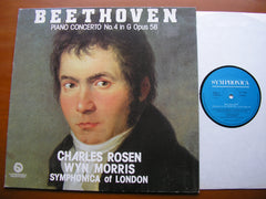 BEETHOVEN: PIANO CONCERTO No. 4      ROSEN / SYMPHONICA OF LONDON / MORRIS    SYM 12