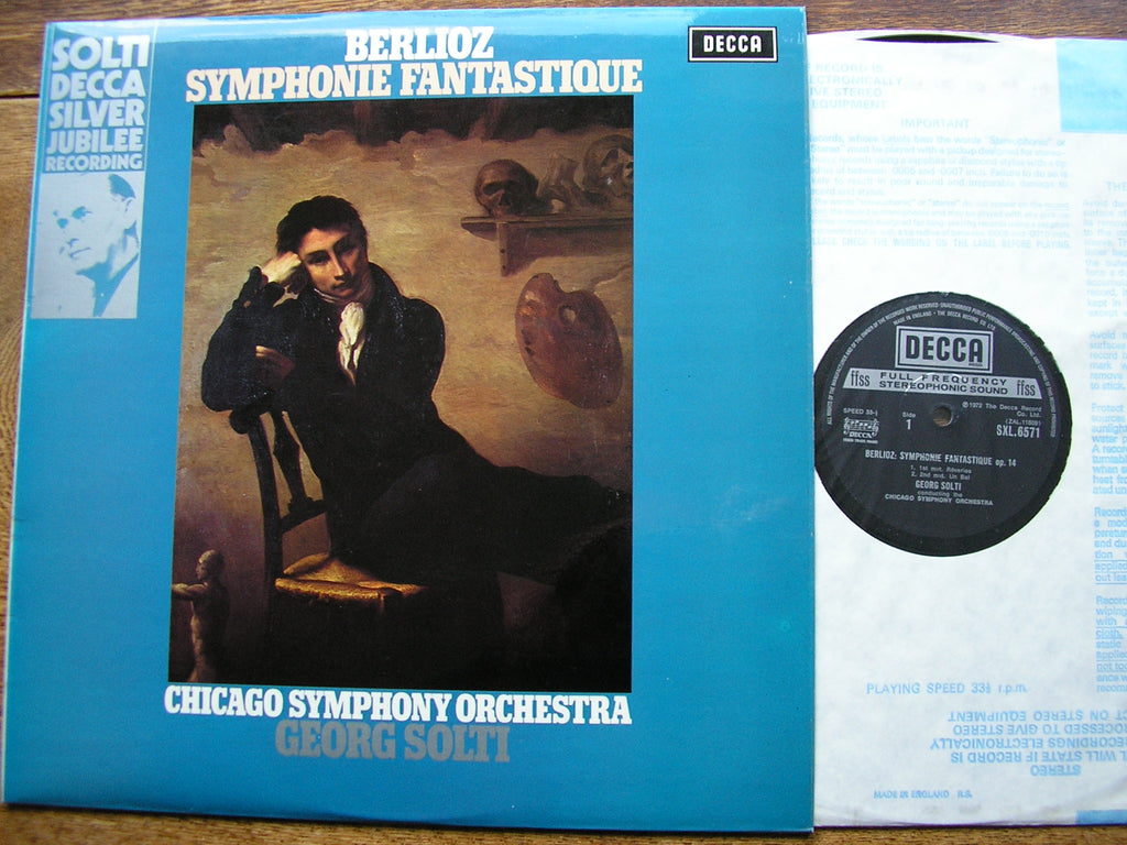 BERLIOZ: SYMPHONIE FANTASTIQUE  SOLTI / CHICAGO SYMPHONY ORCHESTRA    SXL 6571