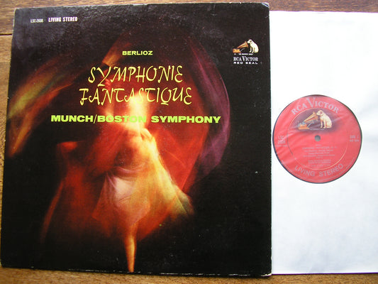 BERLIOZ: SYMPHONIE FANTASTIQUE  MUNCH / BOSTON SYMPHONY ORCHESTRA  LSC 2608