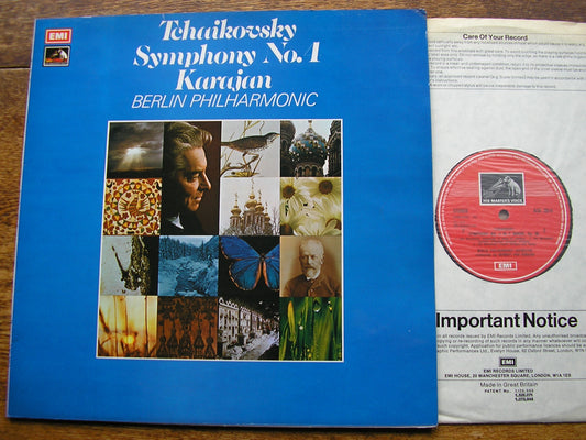 TCHAIKOVSKY: SYMPHONY No. 4  KARAJAN / BERLIN PHILHARMONIC  ASD 2814