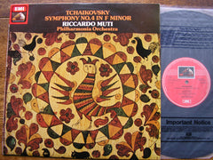 TCHAIKOVSKY: SYMPHONY No. 4   MUTI / PHILHARMONIA ORCHESTRA   ASD 3816