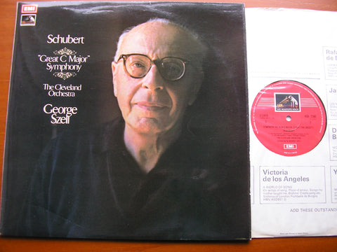 SCHUBERT: SYMPHONY No. 9  'Great C Major'   SZELL / CLEVELAND ORCHESTRA   ASD 2760