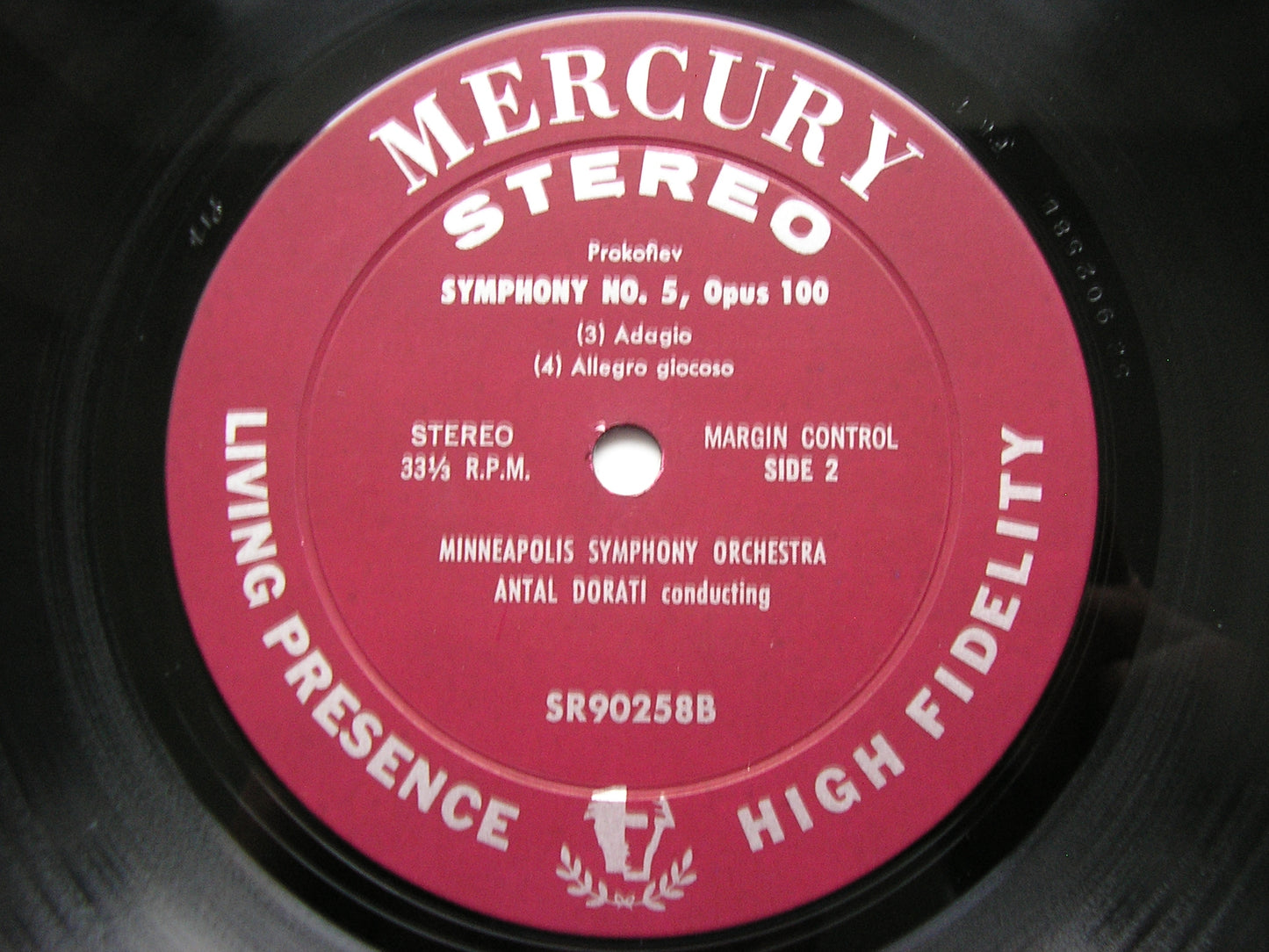 PROKOFIEV: SYMPHONY No. 5    DORATI / MINNEAPOLIS SYMPHONY   SR 90258