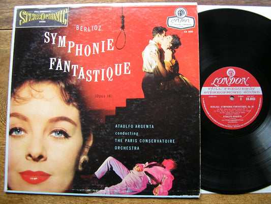 BERLIOZ: SYMPHONIE FANTASTIQUE   ARGENTA / PARIS CONSERVATOIRE ORCHESTRA  CS 6025