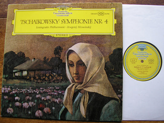 TCHAIKOVSKY: SYMPHONY No. 4  MRAVINSKY / LENINGRAD PHILHARMONIC  138 657