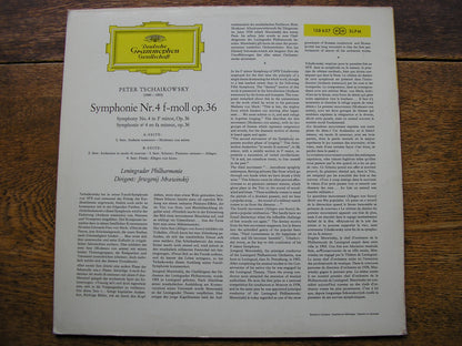 TCHAIKOVSKY: SYMPHONY No. 4  MRAVINSKY / LENINGRAD PHILHARMONIC  138 657