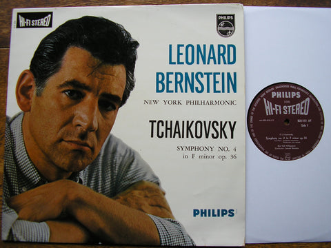 TCHAIKOVSKY: SYMPHONY No. 4  BERNSTEIN / NEW YORK PHILHARMONIC  SABL 122