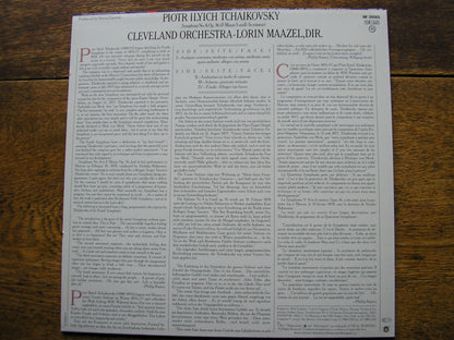 TCHAIKOVSKY: SYMPHONY No. 4  MAAZEL / CLEVELAND ORCHESTRA  IM 39065