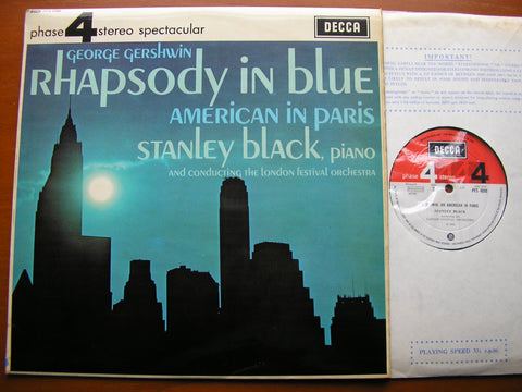 GERSHWIN: RHAPSODY IN BLUE / AN AMERICAN IN PARIS  BLACK / LONDON FESTIVAL ORCHESTRA  PFS 4098