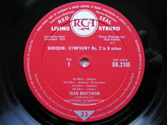 BORODIN: SYMPHONY No. 2 / RIMSKY-KORSAKOV: CAPRICCIO ESPAGNOLE   MARTINON / LONDON SYMPHONY   SB 2105