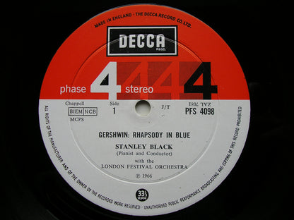 GERSHWIN: RHAPSODY IN BLUE / AN AMERICAN IN PARIS  BLACK / LONDON FESTIVAL ORCHESTRA  PFS 4098