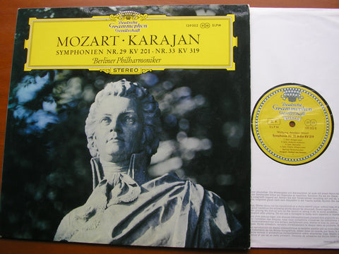 MOZART: SYMPHONIES Nos. 29 & 33    KARAJAN / BERLIN PHILHARMONIC    139 002