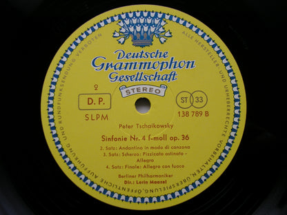 TCHAIKOVSKY: SYMPHONY No. 4   MAAZEL / BERLIN PHILHARMONIC   138 789