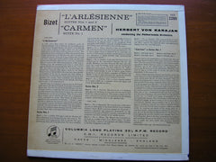 SAX 2289  BIZET: L'ARLESIENNE Suites Nos. 1 & 2 / CARMEN Suite No. 1    KARAJAN / PHILHARMONIA