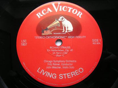 STRAUSS: EIN HELDENLEBEN       REINER / CHICAGO SYMPHONY    CLASSIC RECORDS / RCA LSC 1807