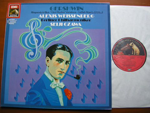 GERSHWIN: RHAPSODY IN BLUE / CATFISH ROW / VARIATIONS   WEISSENBERG / BERLIN PHILHARMONIC / OZAWA  ASD 143659