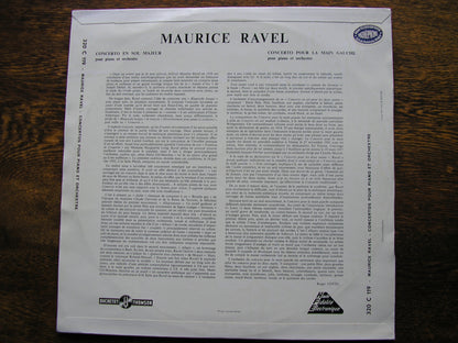 RAVEL: THE PIANO CONCERTOS   WAYENBERG / CHAMPS ELYSEES ORCHESTRA / BOUR   320 C 119