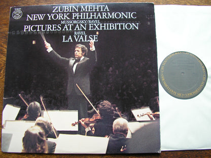 MUSSORGSKY: PICTURES AT AN EXHIBITION / RAVEL: LA VALSE   MEHTA / NEW YORK PHILHARMONIC  M35165