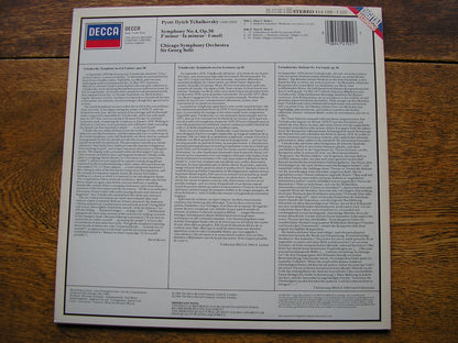 TCHAIKOVSKY: SYMPHONY No. 4    SOLTI / CHICAGO SYMPHONY   414 192