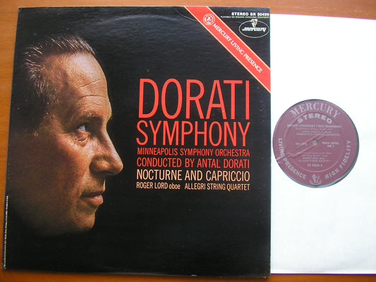 DORATI: SYMPHONY / NOCTURNE & CAPRICCIO    LORD / MINNEAPOLIS SYMPHONY / DORATI    SR 90499