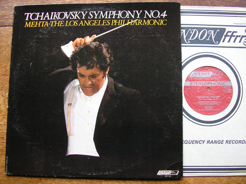 TCHAIKOVSKY: SYMPHONY No. 4   MEHTA / LOS ANGELES PHILHARMONIC   CS 7155