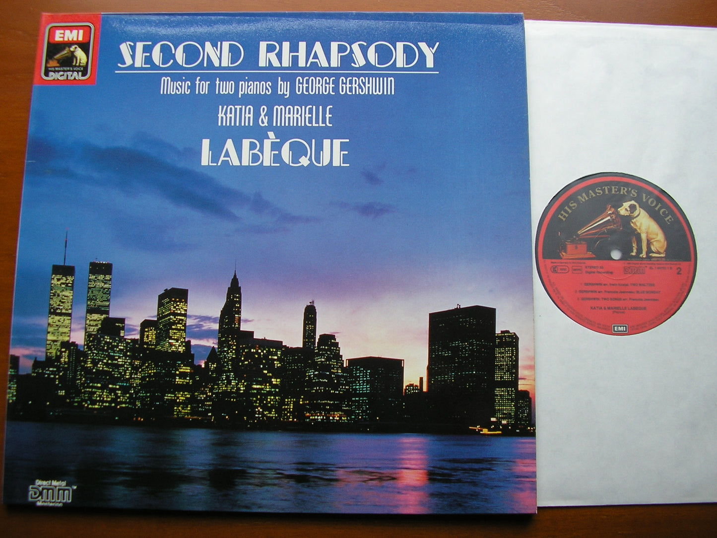 GERSHWIN: SECOND RHAPSODY / MUSIC FOR TWO PIANOS   KATIA & MARIELLE LABEQUE   EL 749752