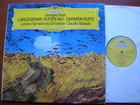 BIZET: L'ARLESIENNE Suites Nos. 1 & 2 / CARMEN Suite    ABBADO / LONDON SYMPHONY   2531 329