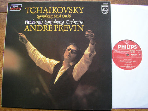 TCHAIKOVSKY: SYMPHONY No. 4   PREVIN / PITTSBURGH SYMPHONY  9500 972