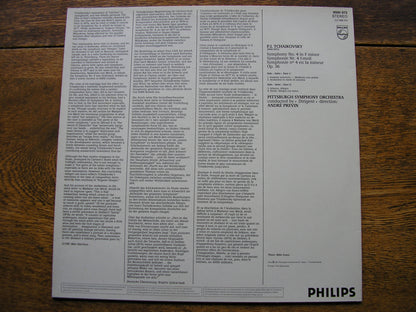 TCHAIKOVSKY: SYMPHONY No. 4   PREVIN / PITTSBURGH SYMPHONY  9500 972