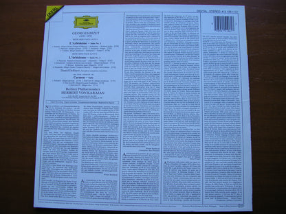 BIZET: L'ARLESIENNE Suites Nos. 1 & 2 / CARMEN Suite     KARAJAN / BERLIN PHILHARMONIC   415 106