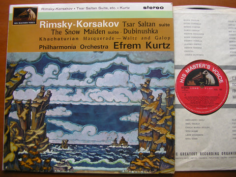 RIMSKY - KORSAKOV: ORCHESTRAL WORKS     EFREM KURTZ / PHILHARMONIA ORCHESTRA    ASD 582