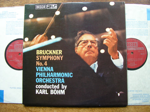 BRUCKNER: SYMPHONY No. 4     KARL BOHM / VIENNA PHILHARMONIC    6BB 171-2