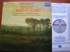 BRAHMS: CLARINET TRIO / HORN TRIO   SCHIFF / MEMBERS OF THE NEW VIENNA OCTET     410 114