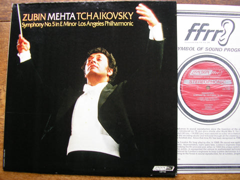 TCHAIKOVSKY: SYMPHONY No. 5   MEHTA / LOS ANGELES PHILHARMONIC   CS 7165