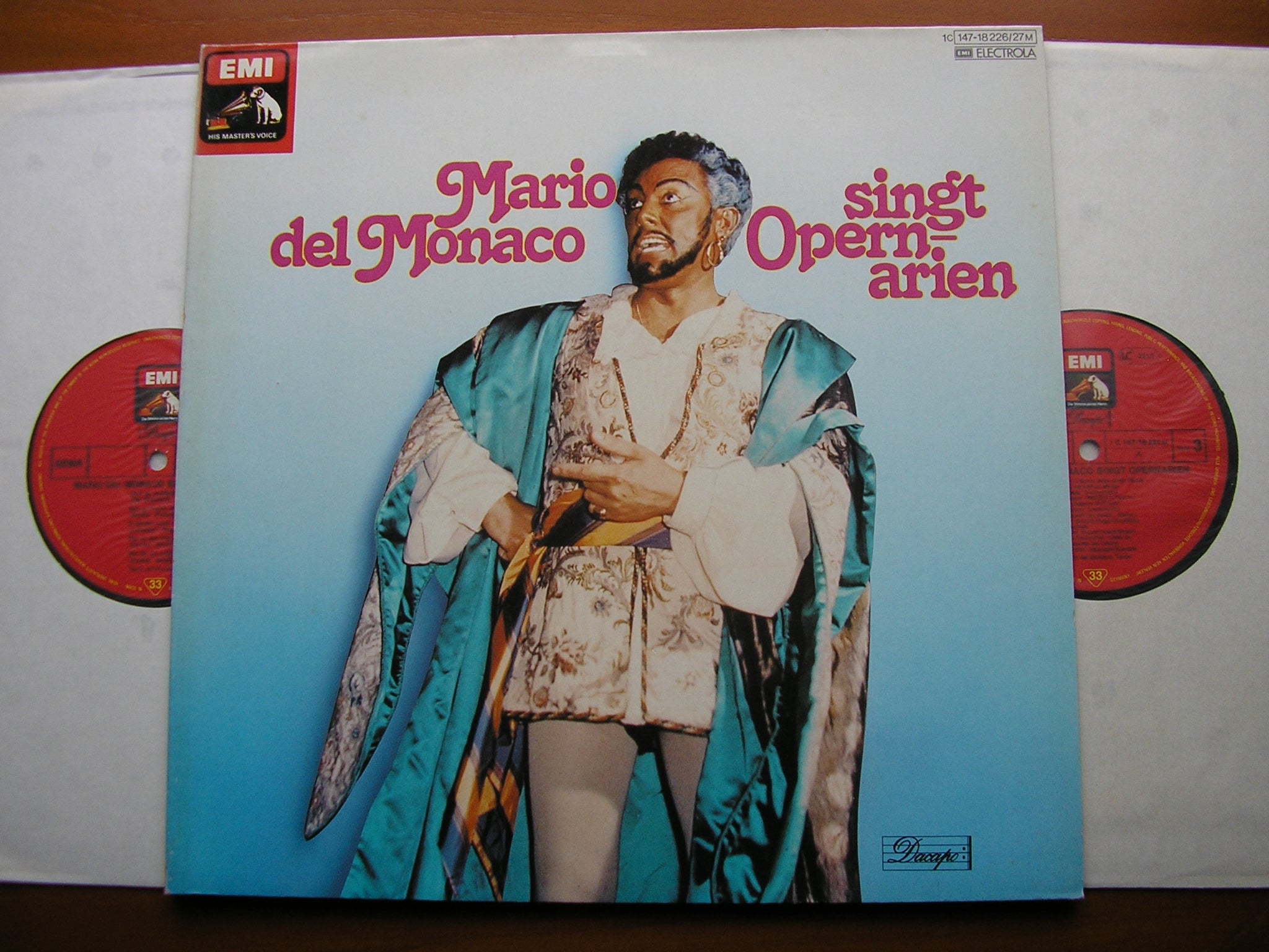 MARIO DEL MONACO SINGS OPERA ARIAS MILAN SYMPHONY / QUADRI / BENINTEND ...
