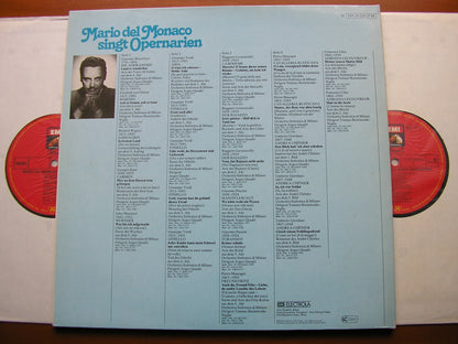 MARIO DEL MONACO SINGS OPERA ARIAS     MILAN SYMPHONY / QUADRI / BENINTENDE-NEGLIA   2LP   147 18226/7
