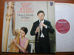 RUST / BOCHSA / CPE BACH / ROSSINI: MUSIC FOR OBOE & HARP    HEINZ HOLLIGER / URSULA HOLLIGER     SAL 3773