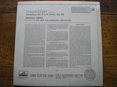 TCHAIKOVSKY: SYMPHONY No. 5   PRETRE / NEW PHILHARMONIA    ASD 636