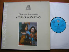 SAMMARTINI: SIX TRIO SONATAS       QUADRO HOTTETERRE    6.42191