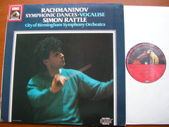 RACHMANINOV: VOCALISE / SYMPHONIC DANCES    RATTLE / CITY OF BIRMINGHAM SYMPHONY   ASD 1436111