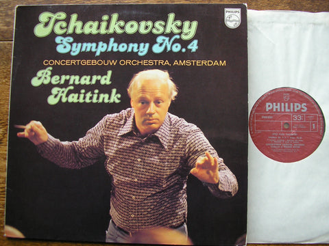 TCHAIKOVSKY: SYMPHONY No. 4    HAITINK / CONCERTGEBOUW   9500 622