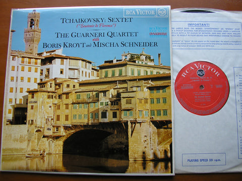 TCHAIKOVSKY: SEXTET 'Souvenir de Florence'     GUARNERI QUARTET / KROYT / SCHNEIDER     SB 6727